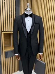 Damatlık 021 Model Kırlangıç Yaka Slimfit Damatlık Takım Elbise