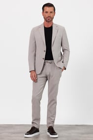 Exclusive Kahve Spor Takım Elbise Slimfit Kırlangıç Yaka
